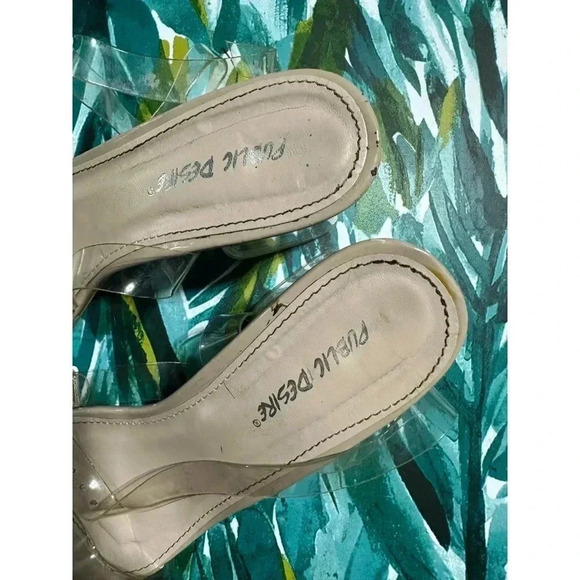 Public Desire Women’s size 6 Clear strap Heels - Picture 3 of 8